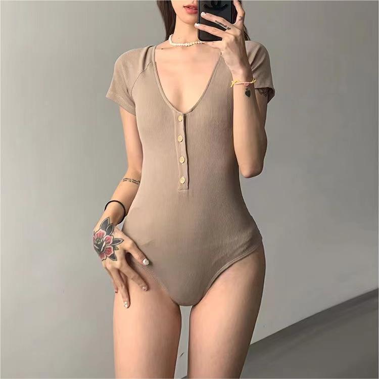 V NECK BODYSUIT SHAPEWEAR
