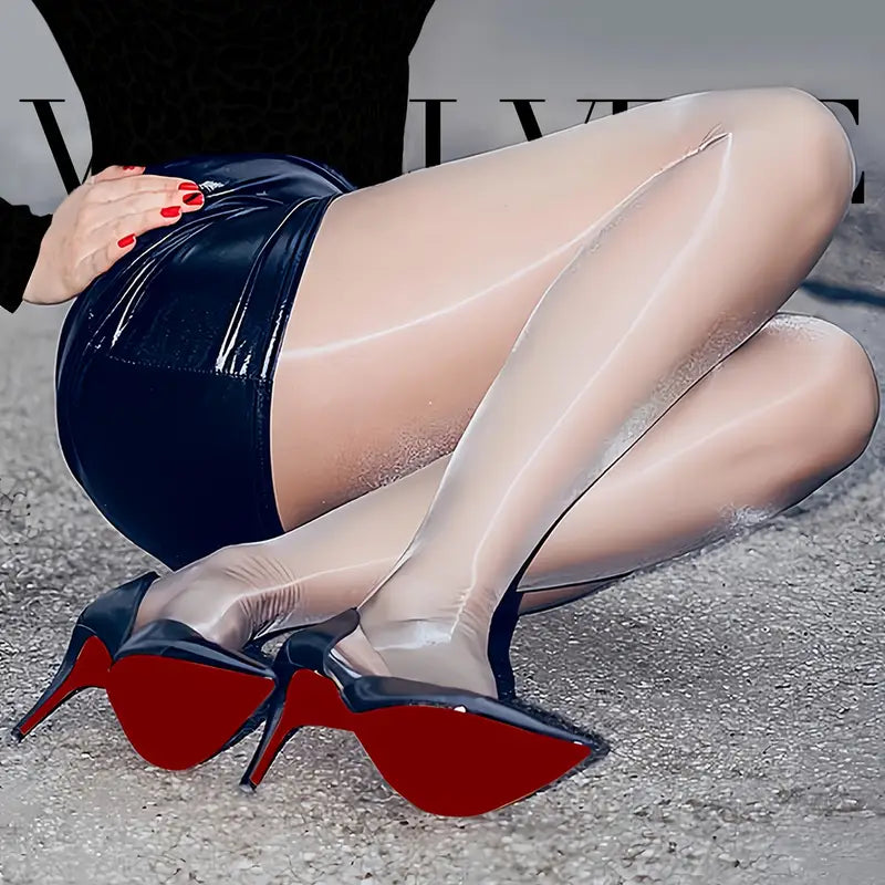 Pearlescent Silk Stockings Sexy Nylon Pantyhose Buy 1 Get 1 Free