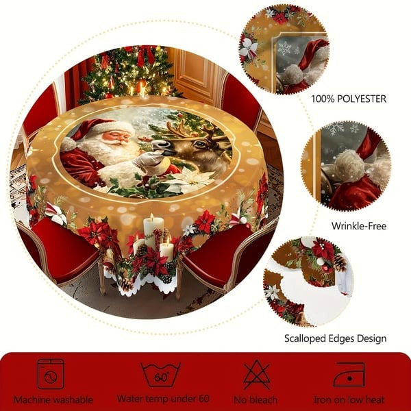 🔥Last Day 49% OFF✨Christmas Tablecloth