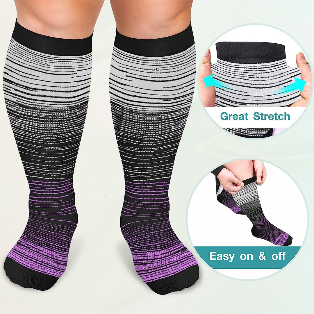 Compression Socks Printed 2023 Printed Compression Socks – newintops