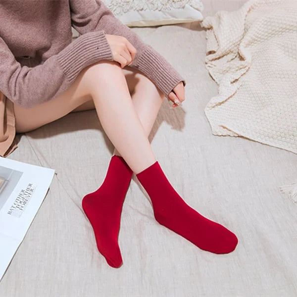 (🎁2025 New Year Hot Sale🎁)Snugly Velvet Winter Thermal Socks