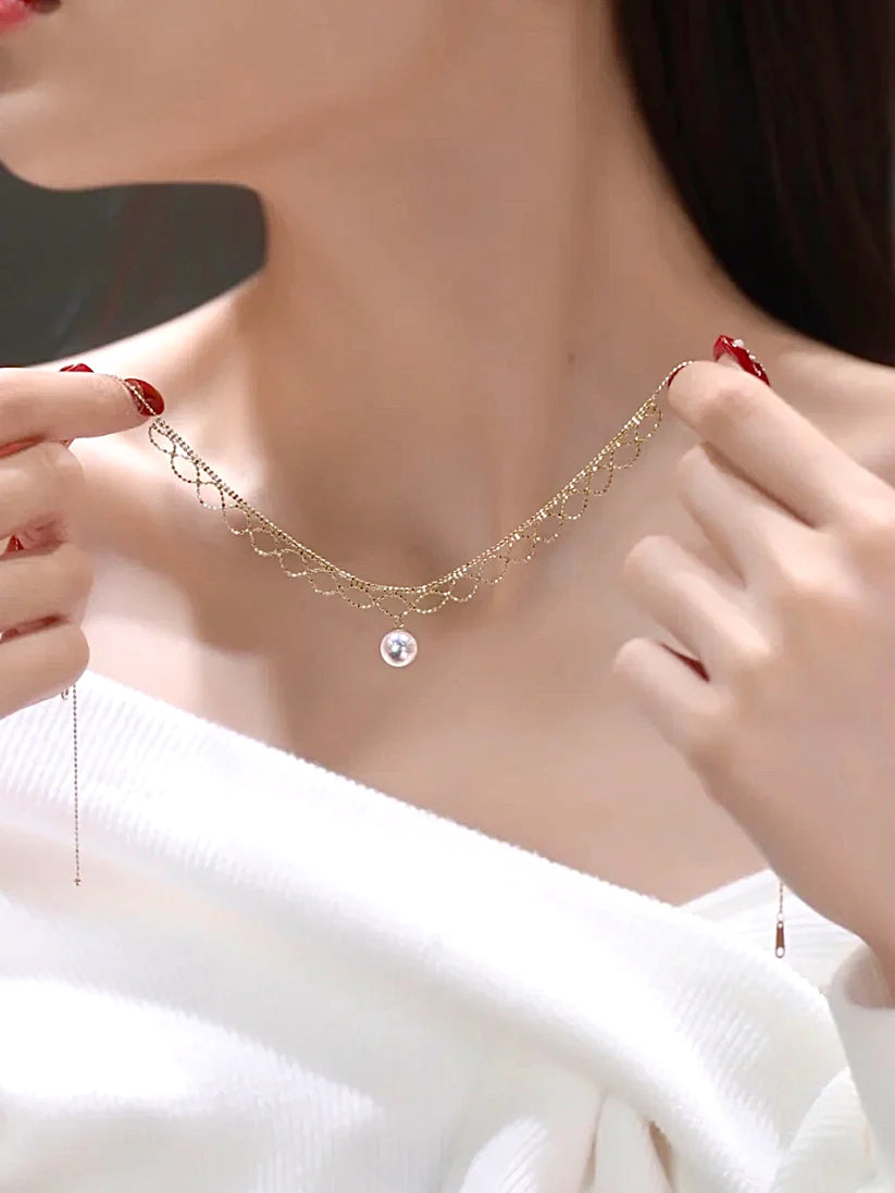 Jenna Pearl Necklace