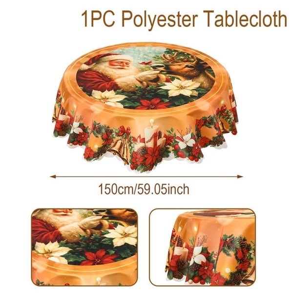 🔥Last Day 49% OFF✨Christmas Tablecloth