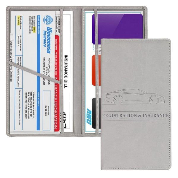 Car Registration Insurance Card Holder