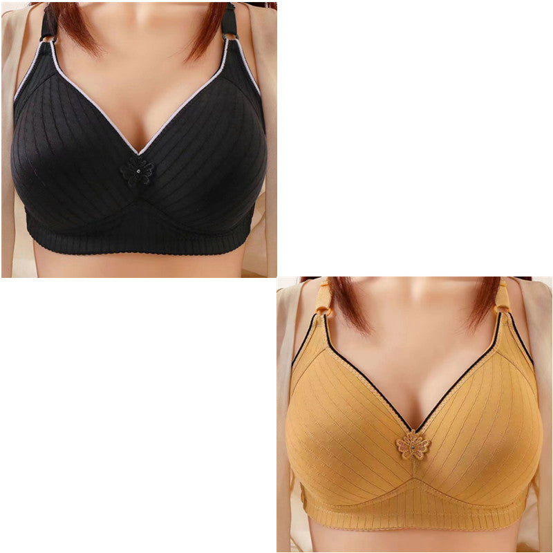 PLUS SIZE BRA COMFORT SOFT THIN BREATHABLE