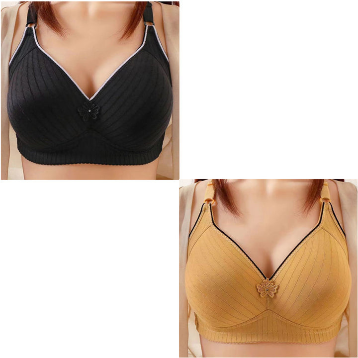PLUS SIZE BRA COMFORT SOFT THIN BREATHABLE