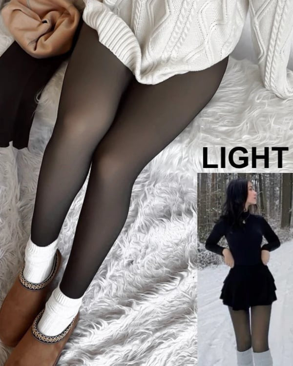 MAGIC VELVET LINED LEGGINGS CLOSED FOOT (LOOKS LIKE PANTYHOSE)