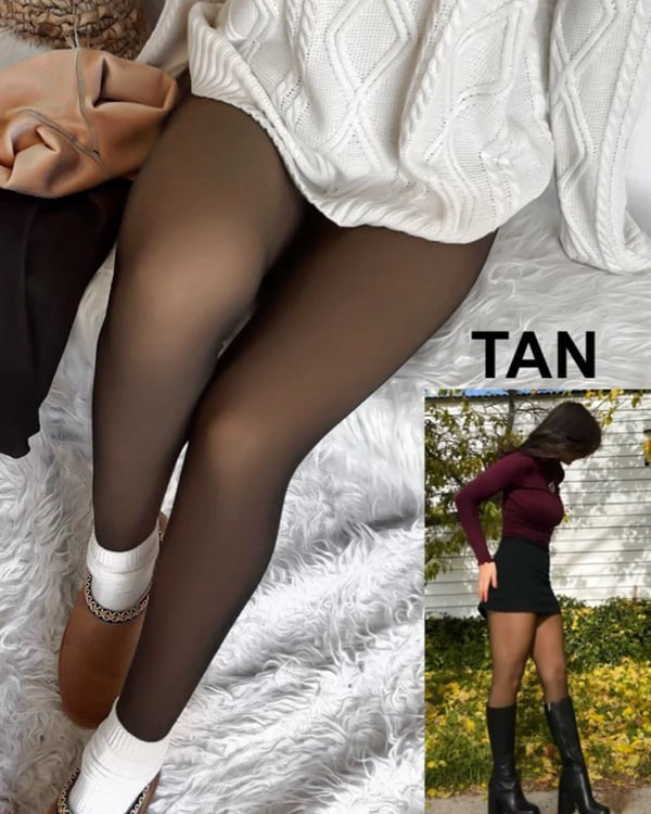 MAGIC VELVET LINED LEGGINGS CLOSED FOOT (LOOKS LIKE PANTYHOSE)