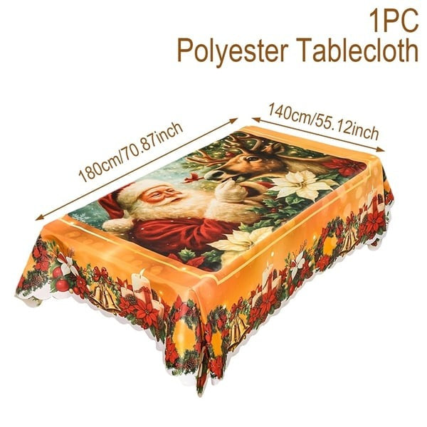 🔥Last Day 49% OFF✨Christmas Tablecloth