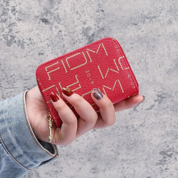 Blocking mini card holder