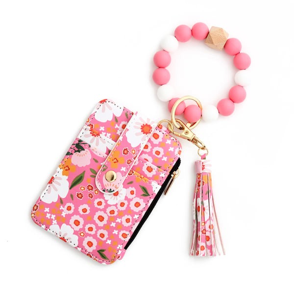 Womens Boho Beaded Wallet