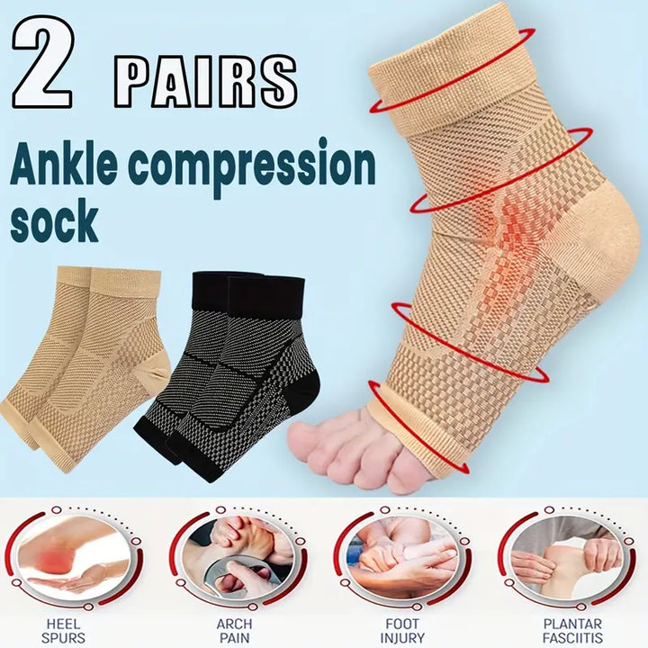 2023 Open Toe Compression Socks