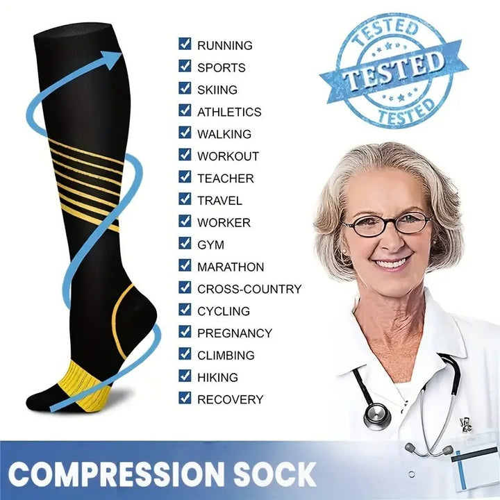 2023 Anti slip compression socks
