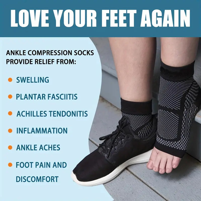 2023 Open Toe Compression Socks