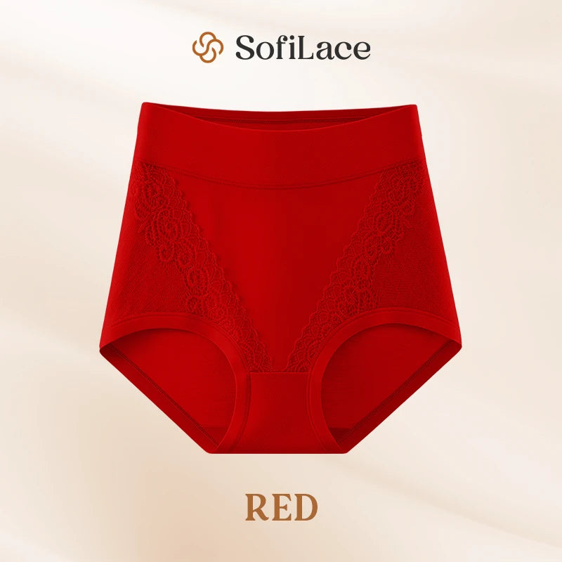 Elegant, Comfortable High-Waist Leakproof Panties for Seniors