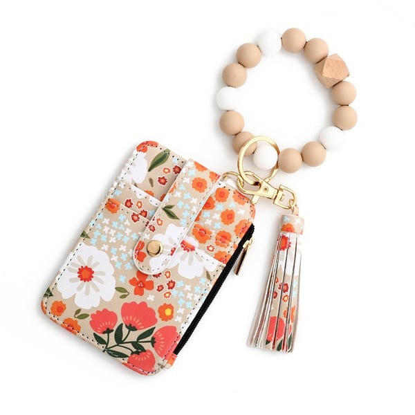 Womens Boho Beaded Wallet