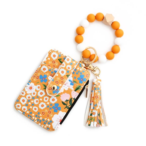 Womens Boho Beaded Wallet