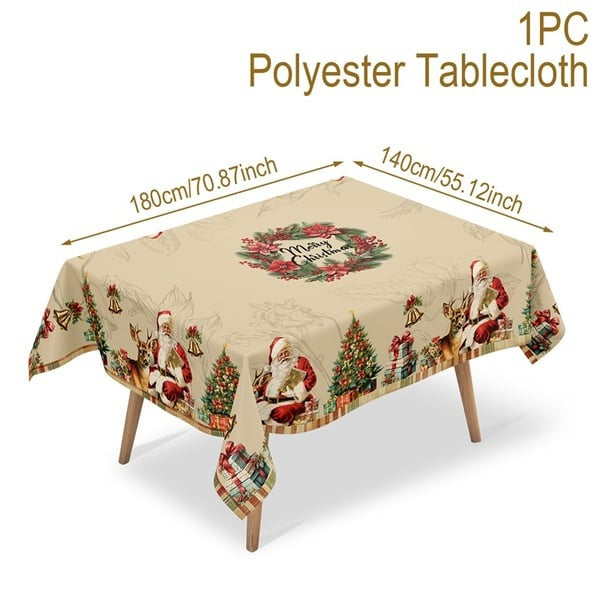 🔥Last Day 49% OFF✨Christmas Tablecloth