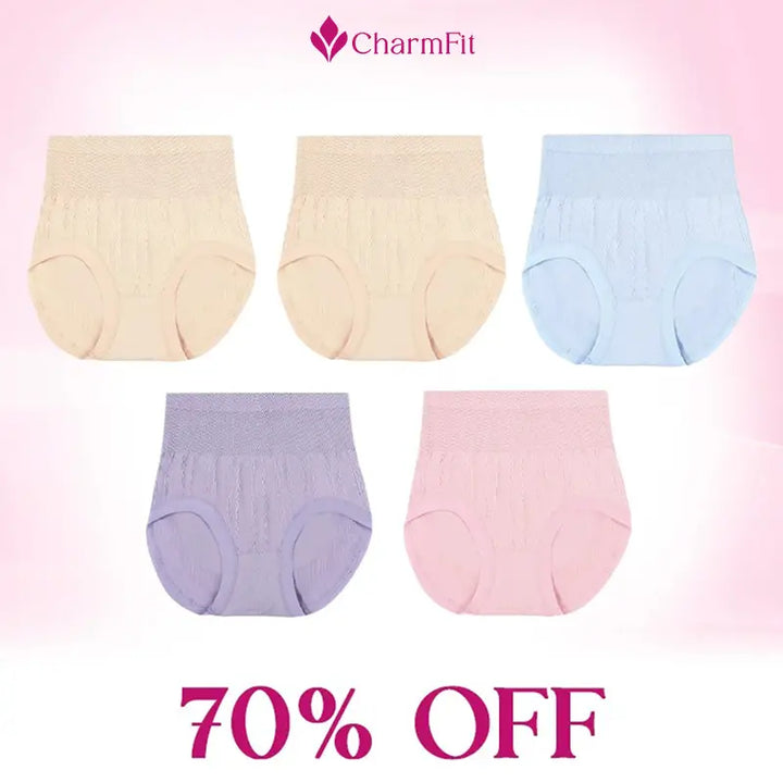 Leakproof High-Waist Tummy-Control Butt-Lifting Panties