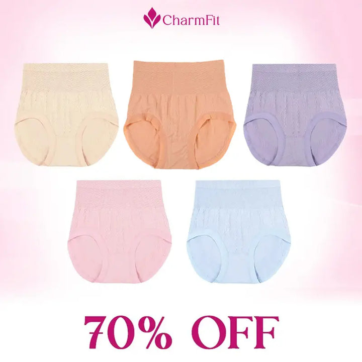 Leakproof High-Waist Tummy-Control Butt-Lifting Panties