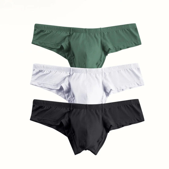 🔥Buy 2 Get 1 Free 🔥Men's Solid Color Breathable Low Waist Briefs