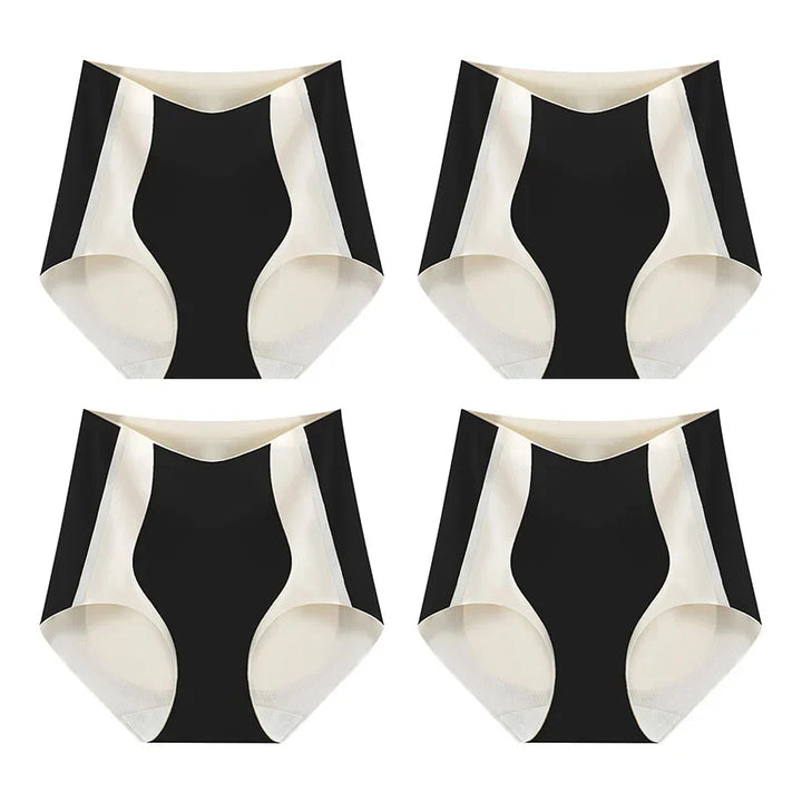 COLOR BLOCK TRACELESS HIP LIFTING SHAPING PANTIES