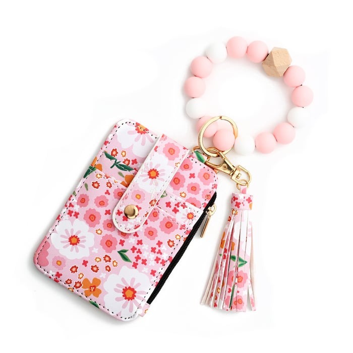 Womens Boho Beaded Wallet