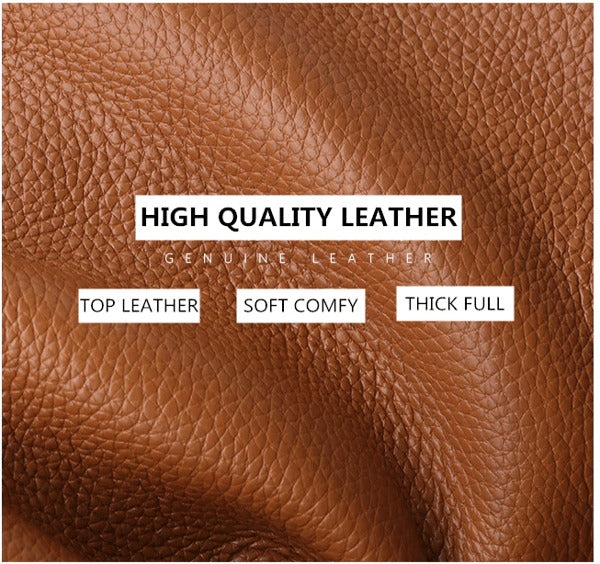 New Solid color simple genuine leather shoulder bag