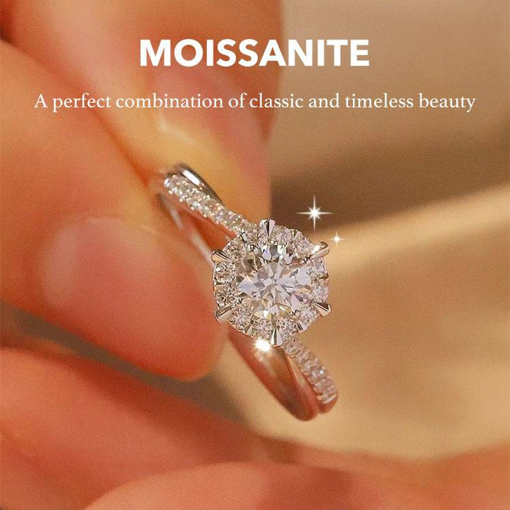 ADJUSTABLE DIAMOND ENGAGEMENT RING