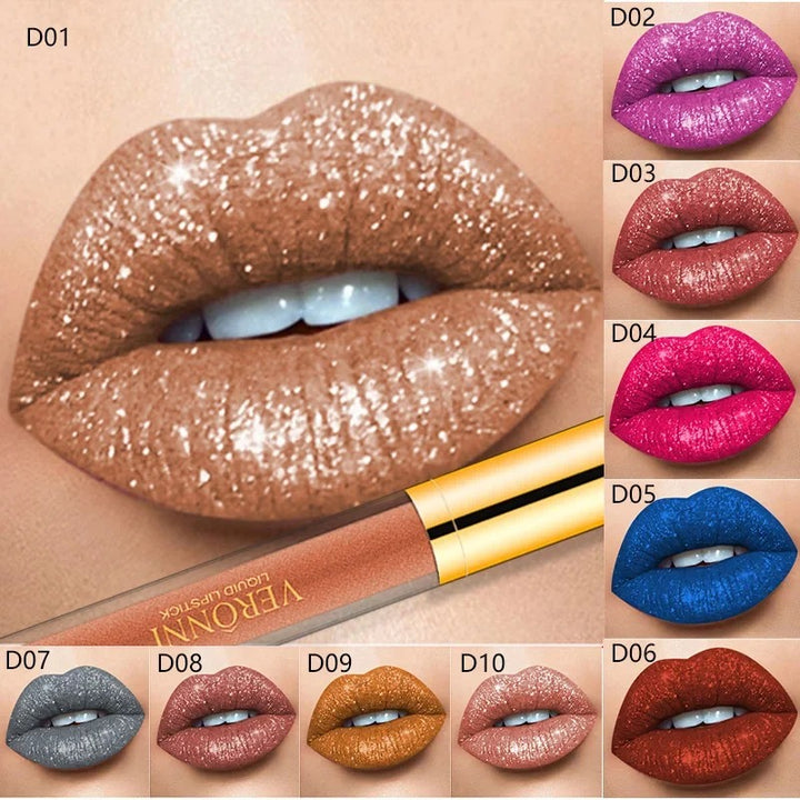 🎁LAST DAY SALE-49% OFF🎁METALLIC LIQUID DIAMOND GLITTER LIPSTICK