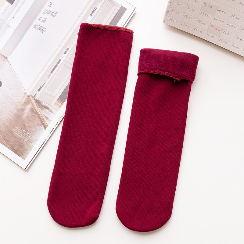 (🎁2025 New Year Hot Sale🎁)Snugly Velvet Winter Thermal Socks