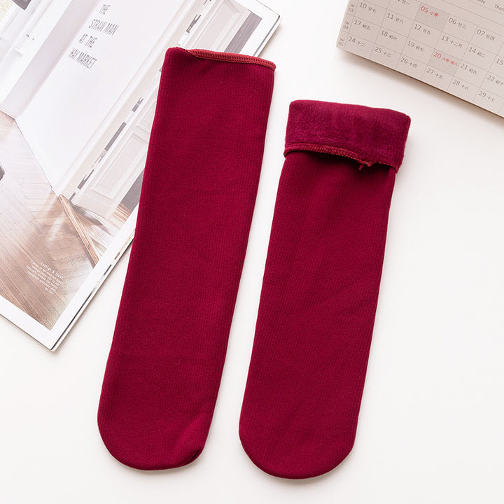 (🎁2025 New Year Hot Sale🎁)Snugly Velvet Winter Thermal Socks