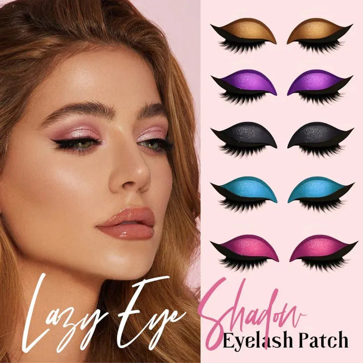 REUSABLE EYELINER AND EYELASH STICKERS WITH GLITTER
