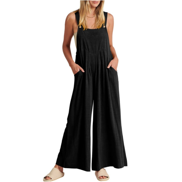  Overalls Sleeveless Jumpsuit