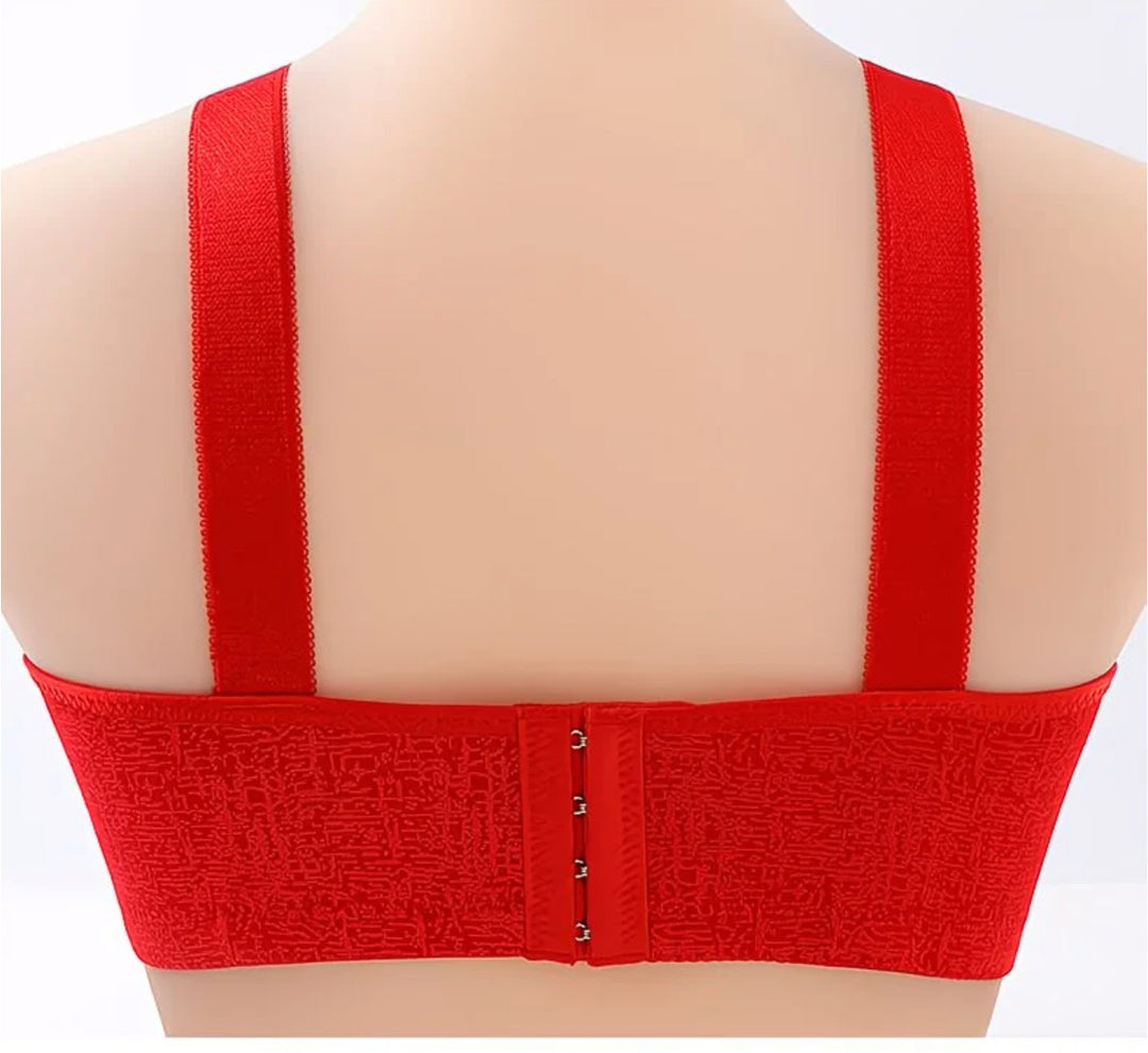 Lace plus size thin bra