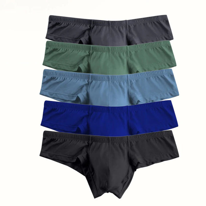 🔥Buy 2 Get 1 Free 🔥Men's Solid Color Breathable Low Waist Briefs