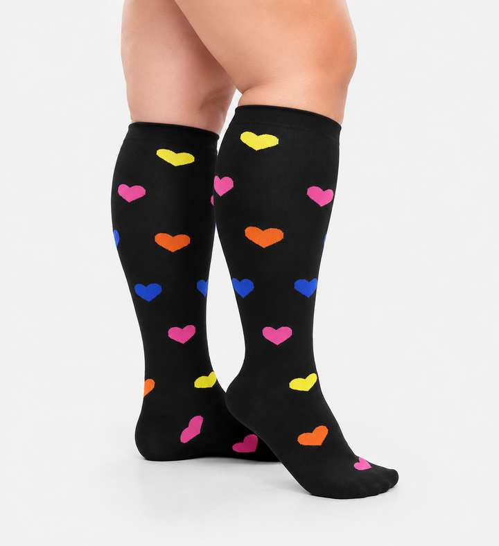 Plus Balance Wide Compression Socks