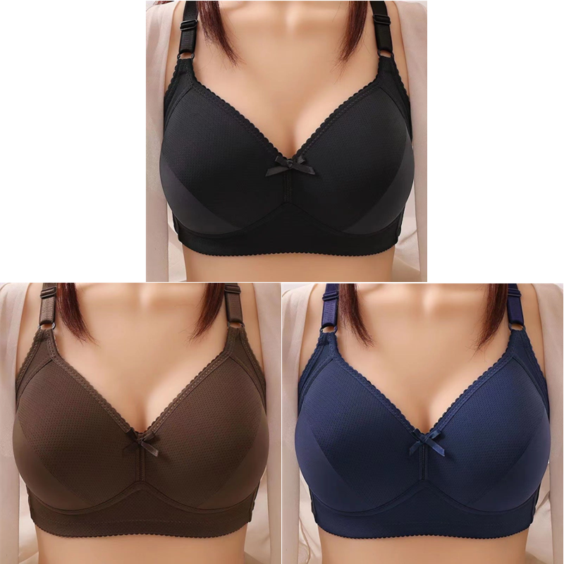 Plus size underwear bra Comfort Soft Thin Breathable