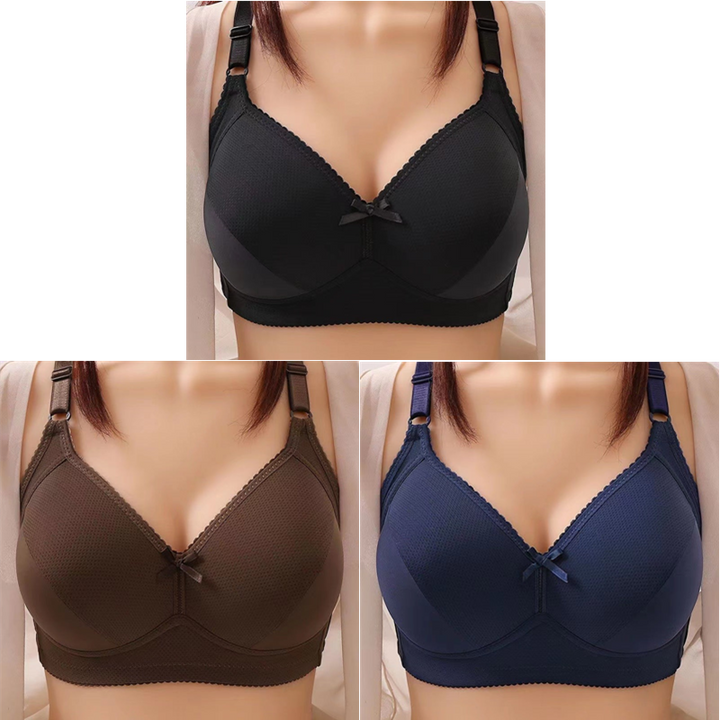 Plus size underwear bra Comfort Soft Thin Breathable