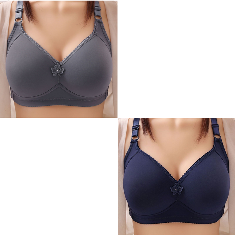 UNDERWEAR WIRE FREE COMFORT BRA SOFT THIN BREATHABLE