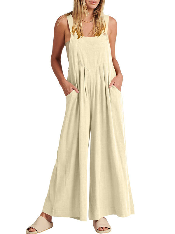  Overalls Sleeveless Jumpsuit
