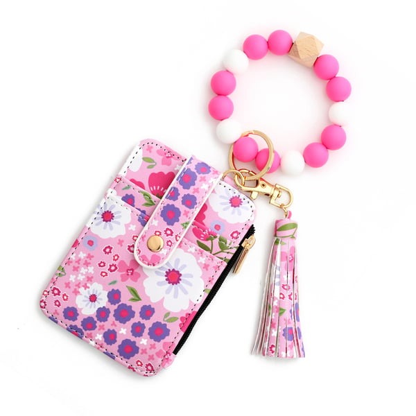 Womens Boho Beaded Wallet
