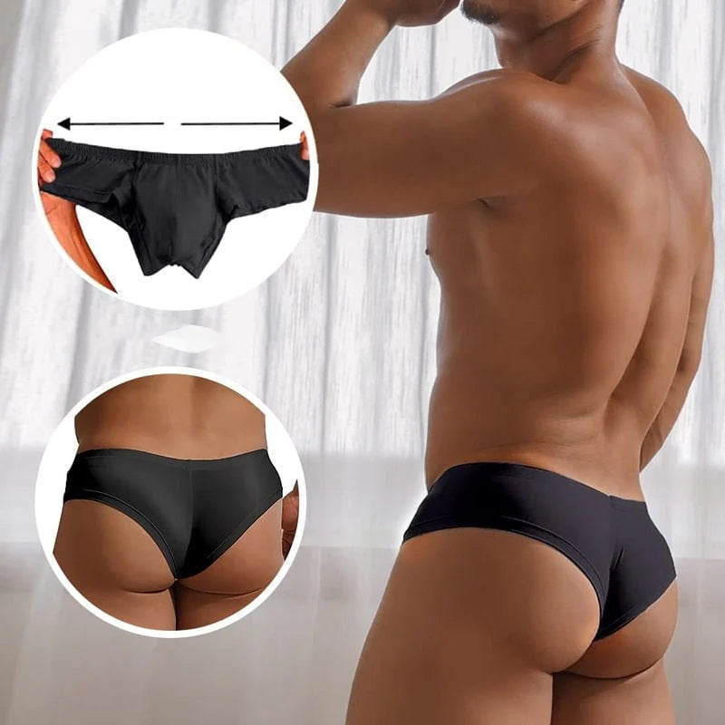 🔥Buy 2 Get 1 Free 🔥Men's Solid Color Breathable Low Waist Briefs