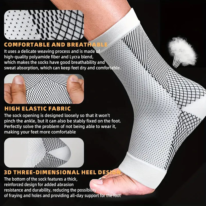 2023 Open Toe Compression Socks