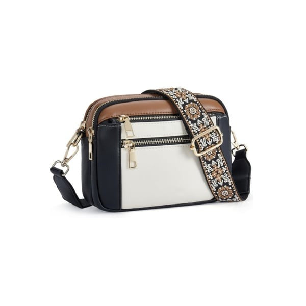 Handmade Colorful Straps Crossbody Leather Bags Purse