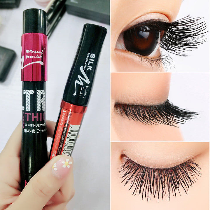 4D thick fiber curling long-lasting waterproof mascara