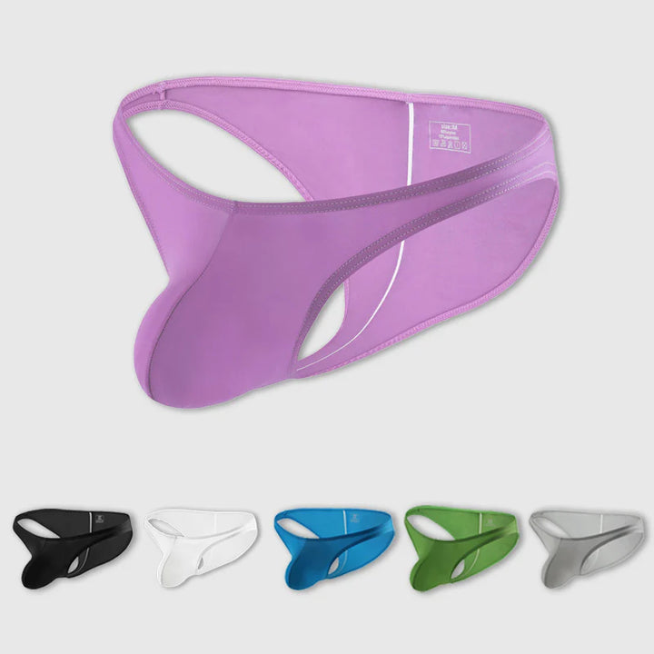 Men’s High-stretch Ice Silk Breathable Panties with Low-cut🔥🔥Buy 5 Get 2 Free