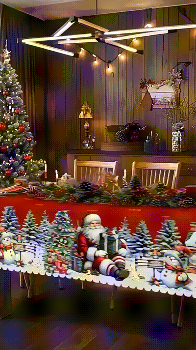 🔥Last Day 49% OFF✨Christmas Tablecloth