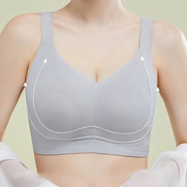 Non marking  skin friendly push up bra without underwire