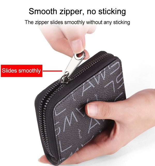 Blocking mini card holder